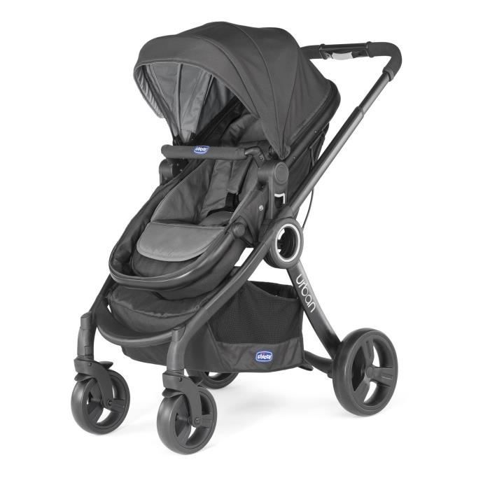 CHICCO Poussette Combinée Trio Pack URBAN PLUS – Anthracite - BSA