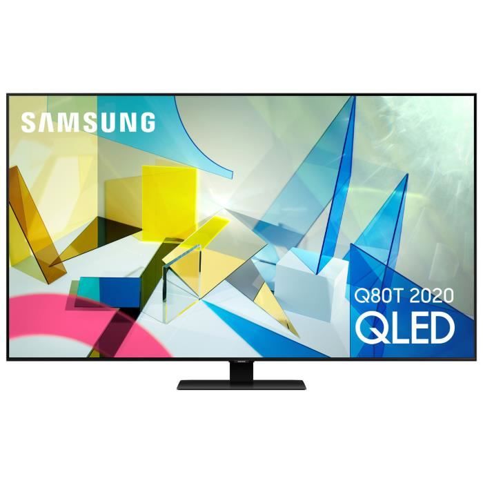 Samsung QE55Q80T – Téléviseur QLED 4K Ultra HD 55″ (140 cm) 16/9